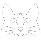 animal clamshell cat 001